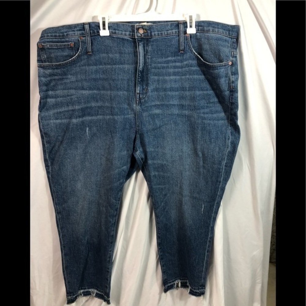Madewell The High-Rise Crop Boyjean Size 37